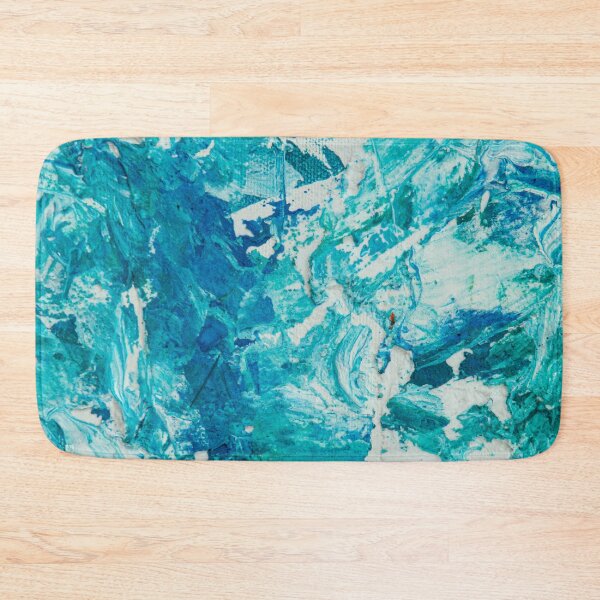Aperçu de l'œuvre Ocean Blue Watercolors Hand Painted Artwork créée et vendue par Saraartwork.