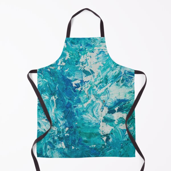 Aperçu de l'œuvre Ocean Blue Watercolors Hand Painted Artwork créée et vendue par Saraartwork.