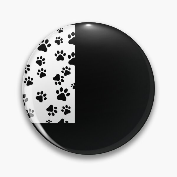 Item preview, Paw Prints Black Pattern Dog Pup Canine Pet Lover Gift designed and sold by majuga.
