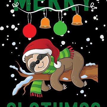 Artwork thumbnail, Merry Slothmas by Melin-aRT