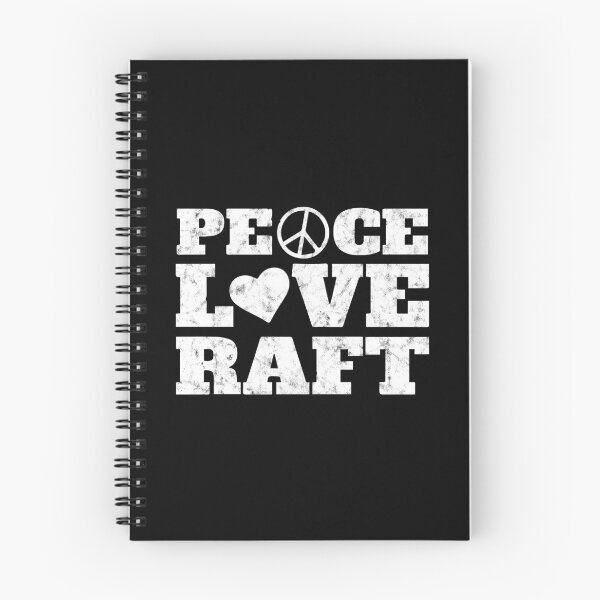 Item preview, Love peace rafting nice gift white water designed and sold by Nessshirts.