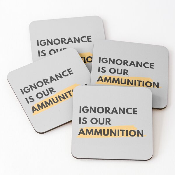 Item preview, Ignorance is our ammunition designed and sold by EnlightParis.