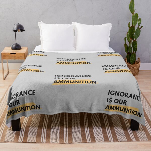 Item preview, Ignorance is our ammunition designed and sold by EnlightParis.