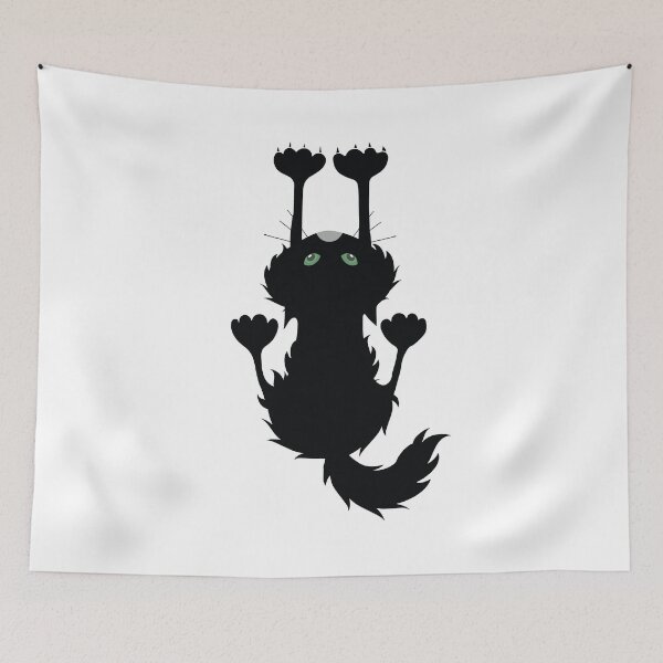 Item preview, Funny Cat Barely Holding designed and sold by artado.