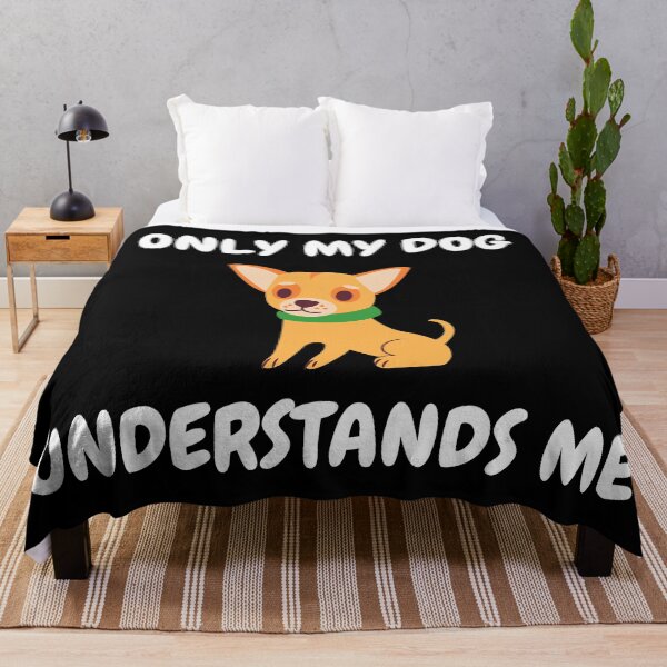 Item preview, Only My Dog Understands Me Chihuahua In Black designed and sold by LuckyKermit.