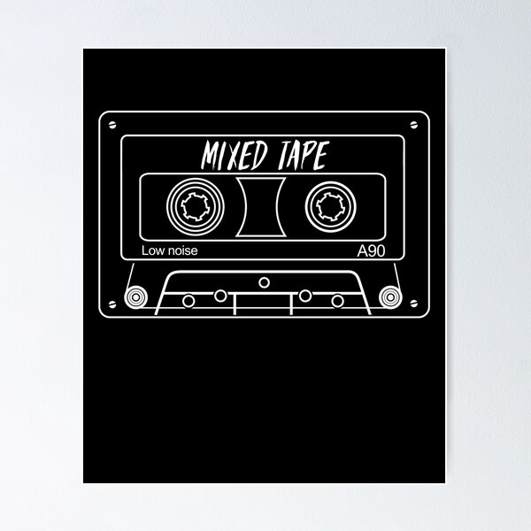 Item preview, Cassette Tape Retro Vintage 80s 90s fashion Totally Rad designed and sold by majuga.