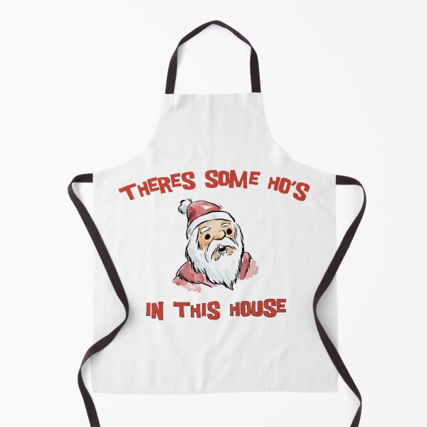 Item preview, THERES SOME HOS IN THIS HOUSE FUNNY CHRISTMAS Drawing Face designed and sold by AchrafOc.