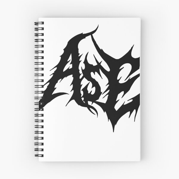 Item preview, A Scarred Existence Band Logo b/w designed and sold by ASE-Band.
