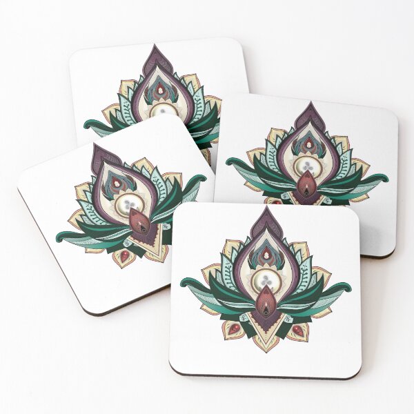 Item preview, Lotus mandala zen designed and sold by Scatch Spot.