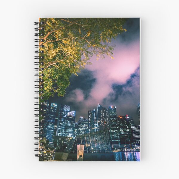 Item preview, Singapore - Marina Bay night view designed and sold by tridentfoundry.