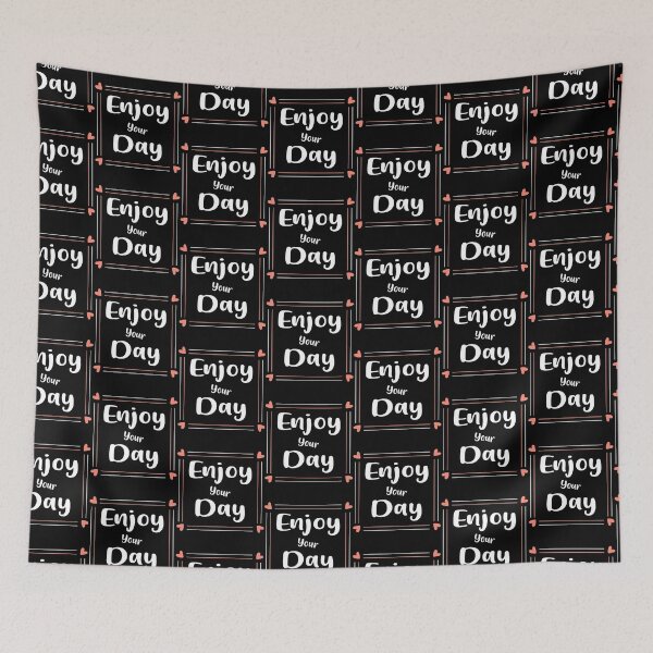 Item preview, Funny saying about life - Enjoy your Day Design designed and sold by ArtyFiction.