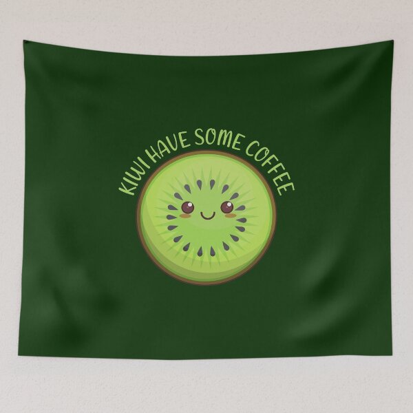 Item preview, Kiwi have some coffee Kawaii Kiwi designed and sold by KawaiiPark.
