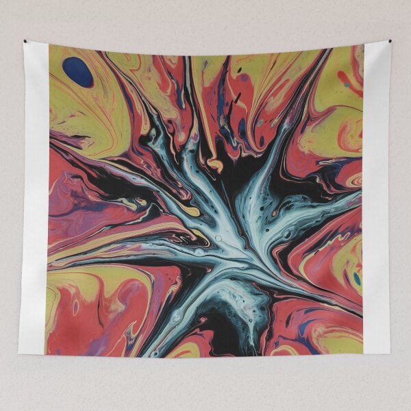 Aperçu de l'œuvre Watercolors Tornado Hand Painted Artwork créée et vendue par Saraartwork.