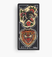 Panther & Tiger Canvas Print