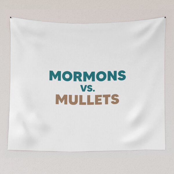 Item preview, Mormons vs mullets - This BYU-Coastal Carolina shirt is the best thing about college football this weekend designed and sold by Nouni-abdo.