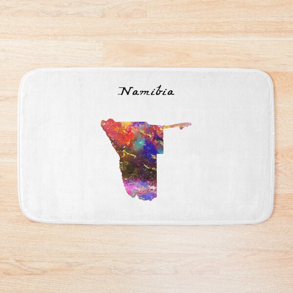 Item preview, Namibia 631 Watercolor Map Yoga Quote Definition D designed and sold by vividpixelusa.