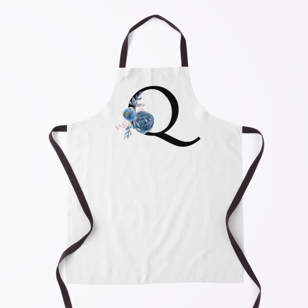 Item preview, Monogram Floral Watercolor Letter Q designed and sold by owliedesign.