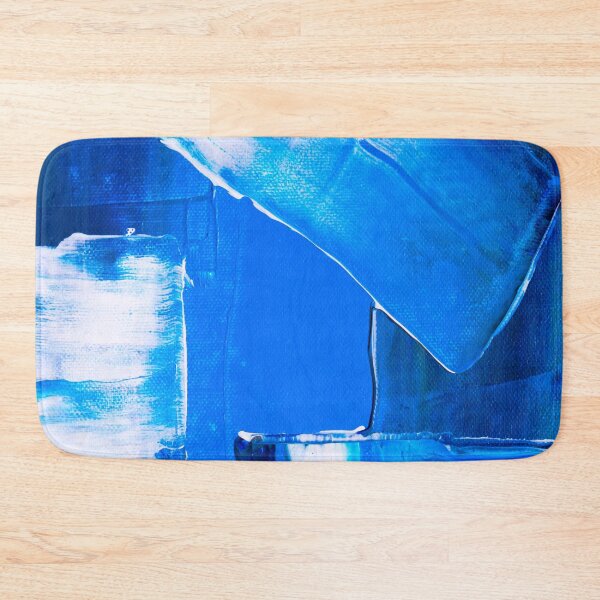 Aperçu de l'œuvre Blue Watercolors Hand Painted Artwork With Brush créée et vendue par Saraartwork.