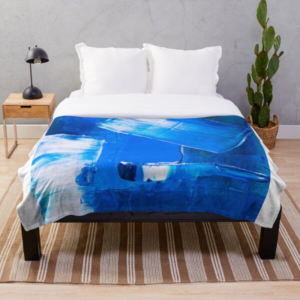 Item preview, Blue Watercolors Hand Painted Artwork With Brush designed and sold by Saraartwork.