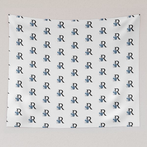 Item preview, Monogram Floral Watercolor Letter R designed and sold by owliedesign.