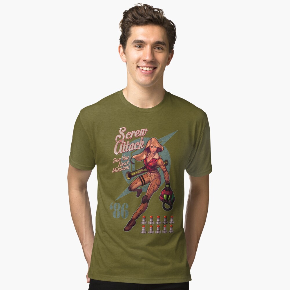 Item preview, Tri-blend T-Shirt designed and sold by ninjaink.