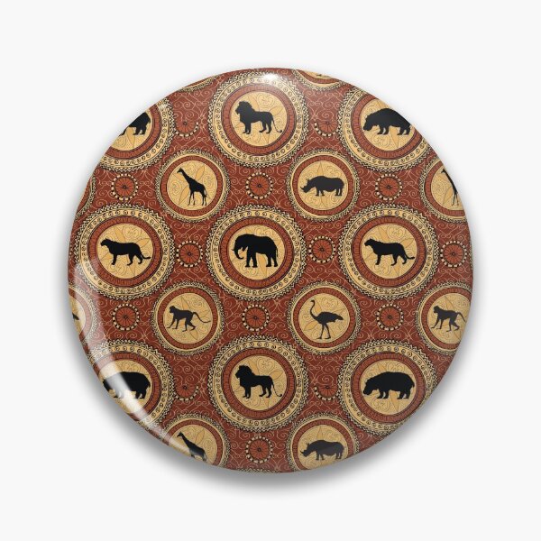 Item preview, African Ethnic Pattern with Animals designed and sold by TSlayerMerch.