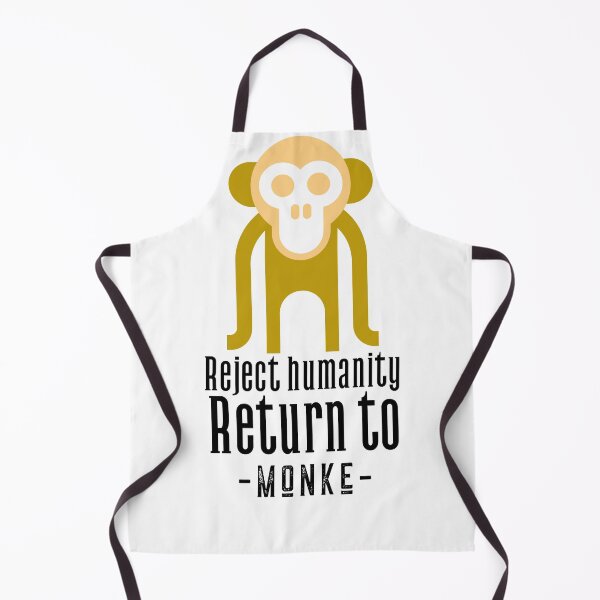 Item preview, Reject humanity return to monke. designed and sold by CocoAndMore.