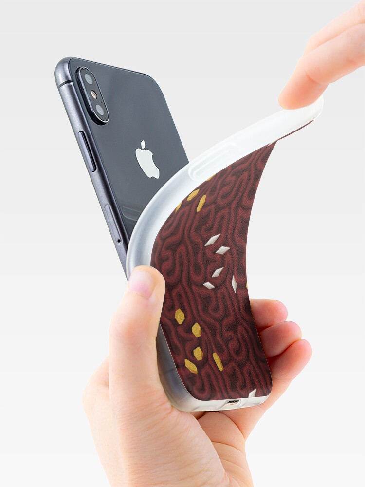 Alternate view of Nether ores - PureBDcraft iPhone Case & Cover