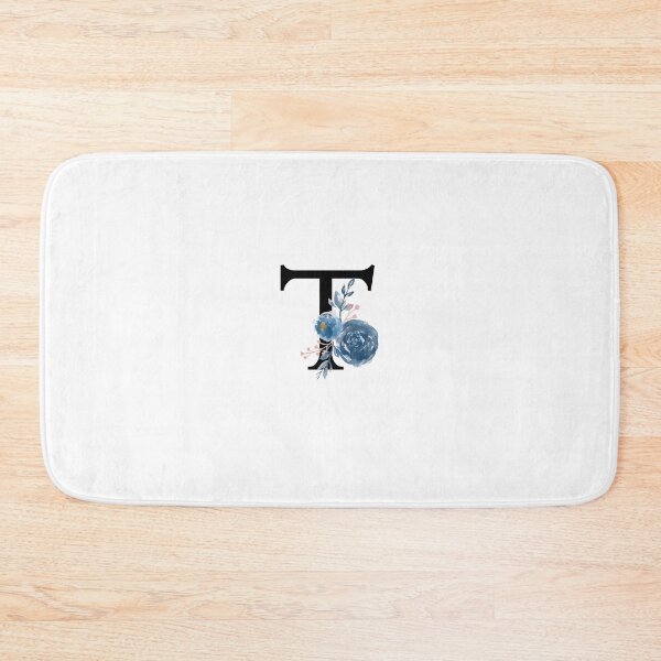 Item preview, Monogram Floral Watercolor Letter T designed and sold by owliedesign.
