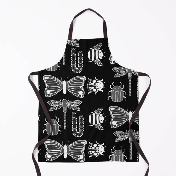 Item preview, Bugs and Butterflies in black and white designed and sold by Quick Brown Fox Canada.