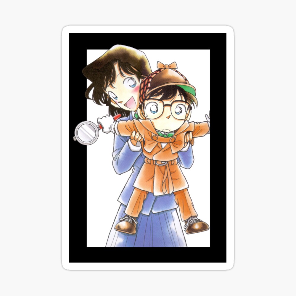 Detective Conan Edit - Conan and Ran!! Poster