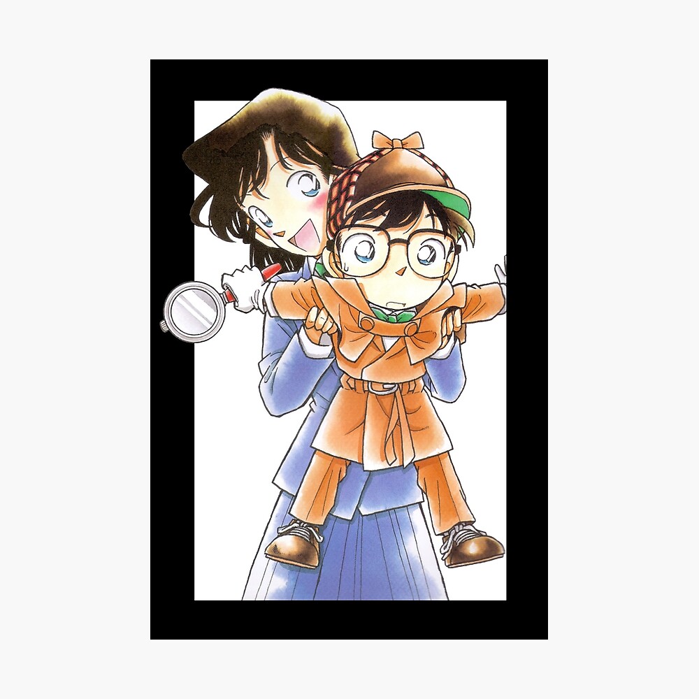 Detective Conan Edit - Conan and Ran!! Poster