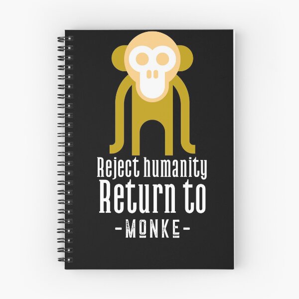 Item preview, Reject humanity return to monke. designed and sold by CocoAndMore.
