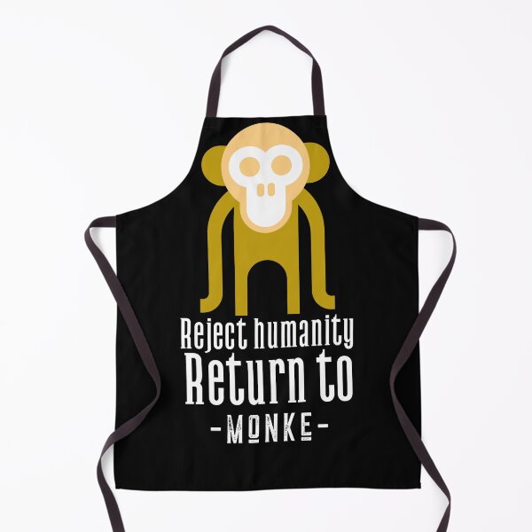 Item preview, Reject humanity return to monke. designed and sold by CocoAndMore.