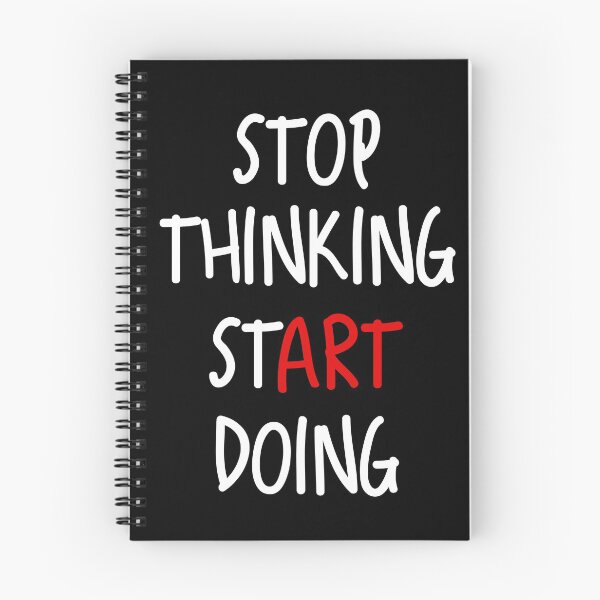 Item preview, Stop thinking start doing designed and sold by kcaandwu.