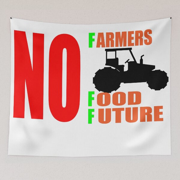Item preview, No farmers no food no future designed and sold by Anvin Peeter.