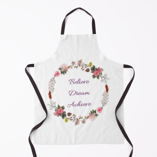 Item preview, Floral Frame with Inscription - Believe, Dream, Achieve designed and sold by kamikrison.