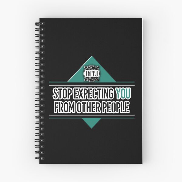Item preview, INTJ quote saying: Stop expecting you from other people designed and sold by CiniArt.