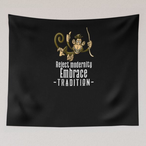 Item preview, Reject humanity return to monke. designed and sold by CocoAndMore.