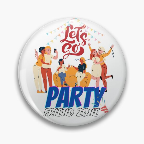Item preview, Let's go party friend zone designed and sold by Farmsuk.