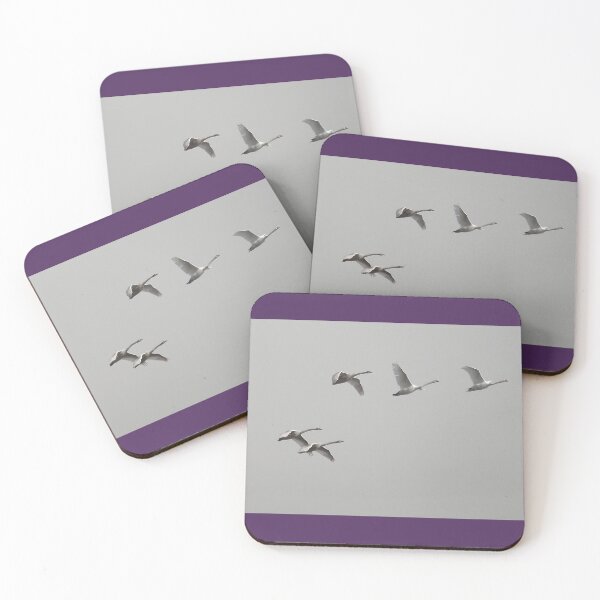 Item preview, Swans in flight designed and sold by Joanne Babb.