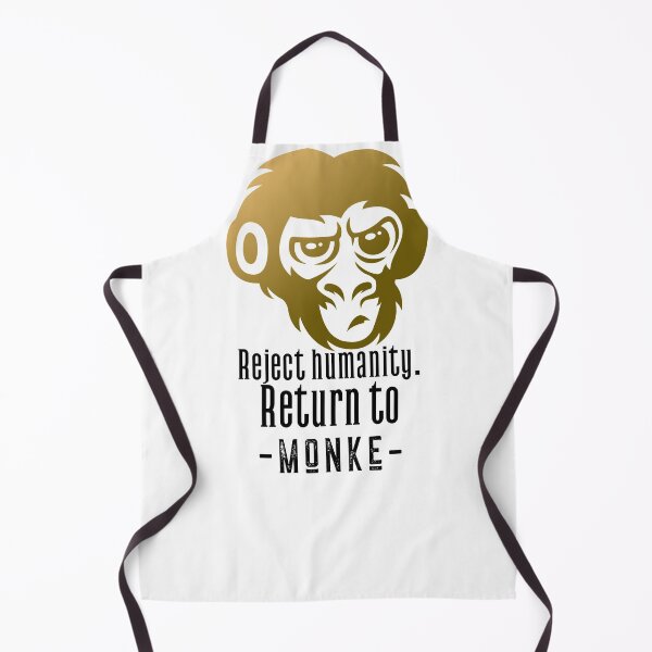 Item preview, Reject humanity return to monke. designed and sold by CocoAndMore.