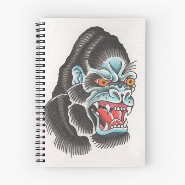 Item preview, Kong designed and sold by Wally Tattoo & Art.