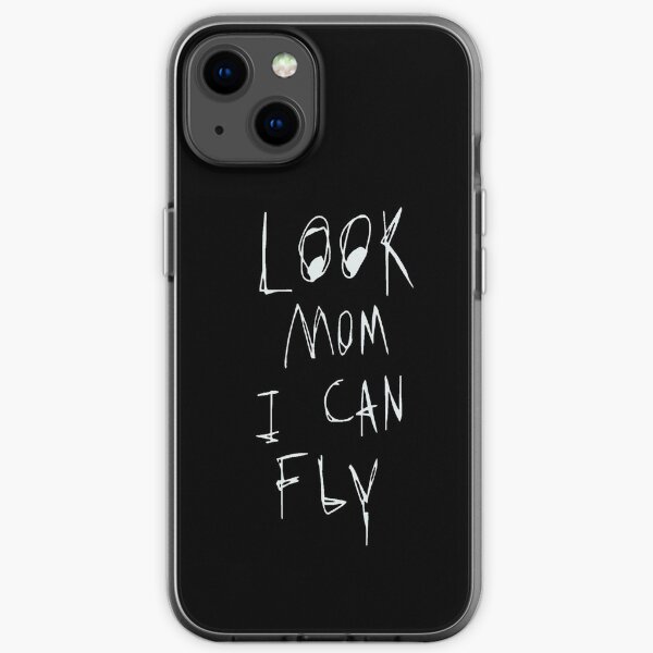 Schau, Mama, ich kann Travis Scott fliegen iPhone Flexible Hülle