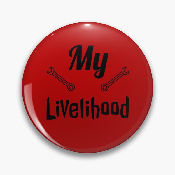 Item preview, Livelihood Mechanic design designed and sold by Brat-Cat-Shirts.