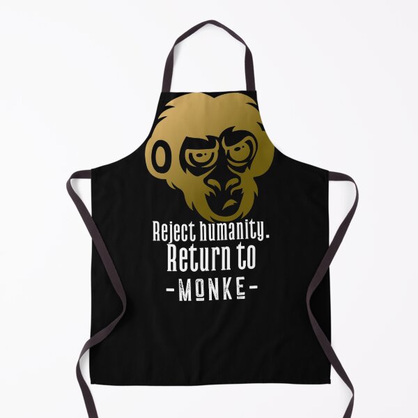 Item preview, Reject humanity return to monke. designed and sold by CocoAndMore.