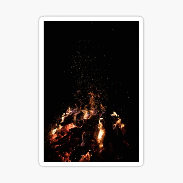 Holy fire Sticker
