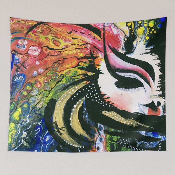Item preview, Geisha tiene frio (melenas) designed and sold by FannyAngel.
