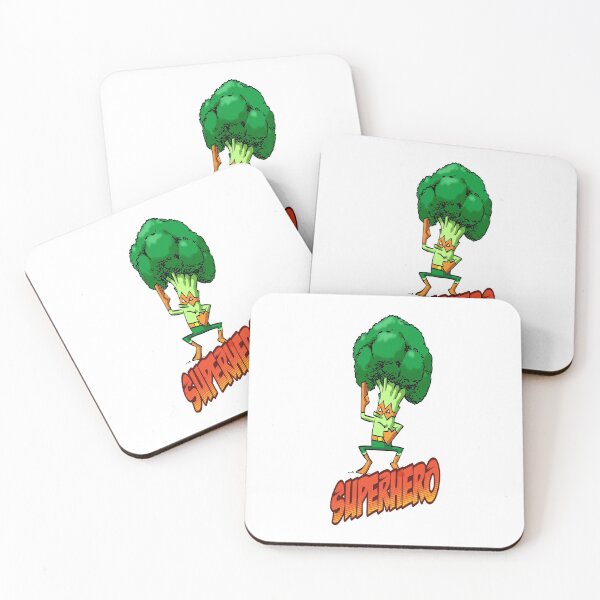 Item preview, Broccoli Ninja Superhero Mixed Martial Arts MMA Foodietoon designed and sold by ProjectX23.