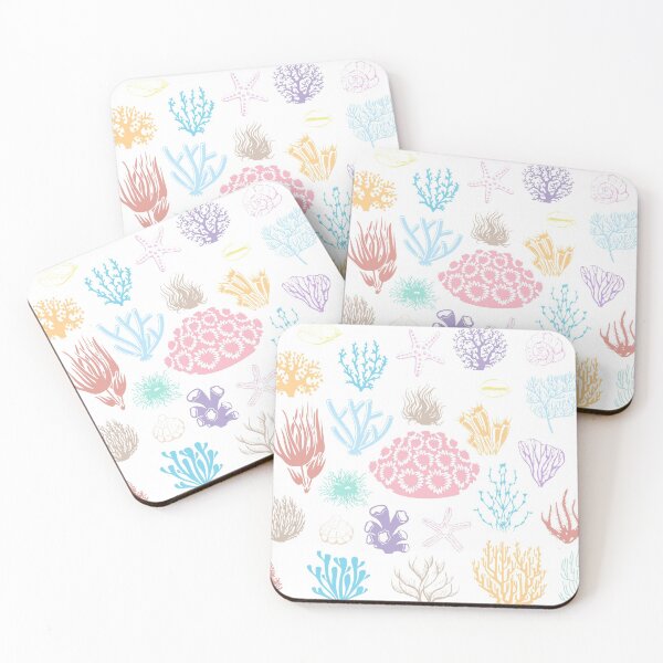 Item preview, Ocean Coral and shells designed and sold by springwoodbooks.